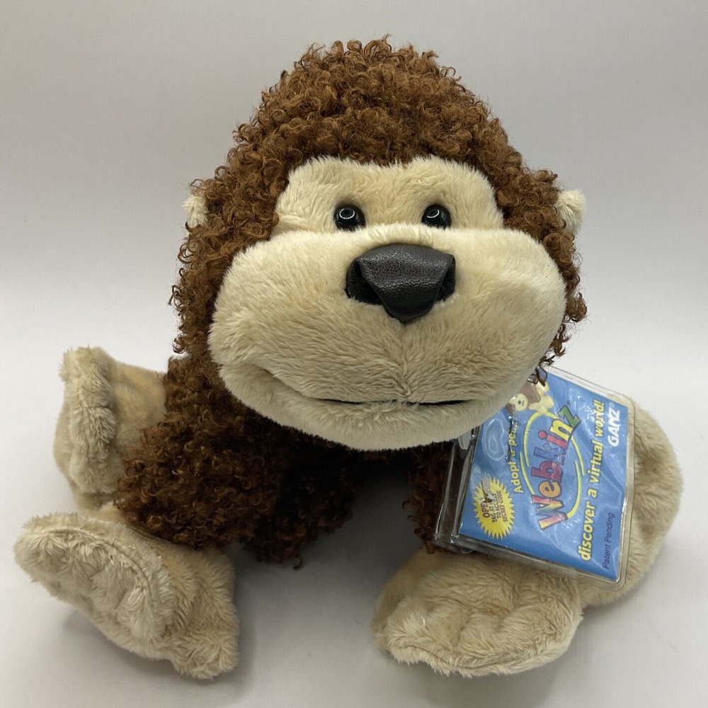 Cheeky Monkey Webkinz NWT with Sealed Code